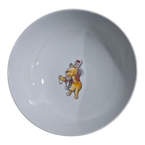 Disney Winnie‎ the Pooh and Friends Snowflake Christmas Collection Serving Bowl